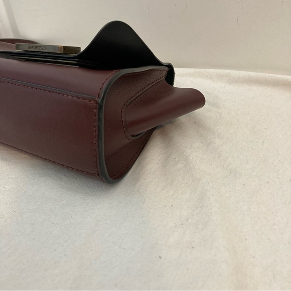 ZAC POSEN Mini Burgundy Flap Chain Crossbody - Picture 6 of 11